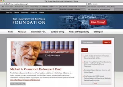 UA Foundation Website